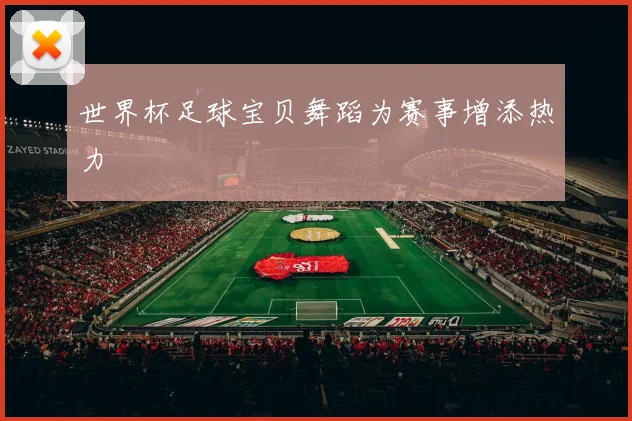 世界杯足球宝贝舞蹈为赛事增添热力