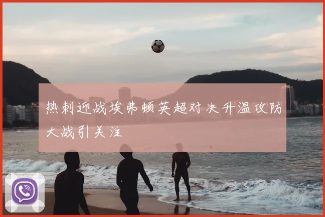 热刺迎战埃弗顿英超对决升温攻防大战引关注